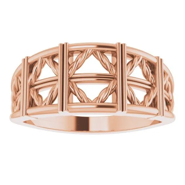 Stackable Lattice Ring Image 3 Milan's Jewelry Inc Sarasota, FL