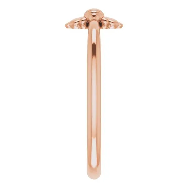 Stackable Bee Ring Image 4 Leslie E. Sandler Fine Jewelry and Gemstones rockville , MD