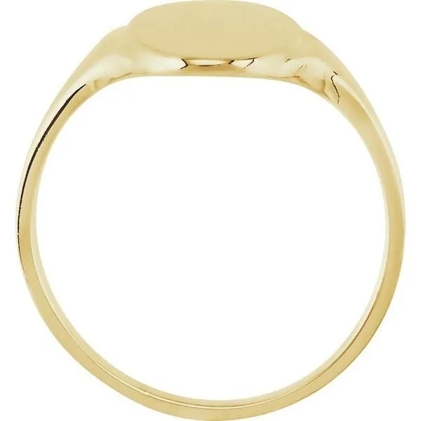 Oval Signet Ring Image 2 Woelk's House of Diamonds Russell, KS
