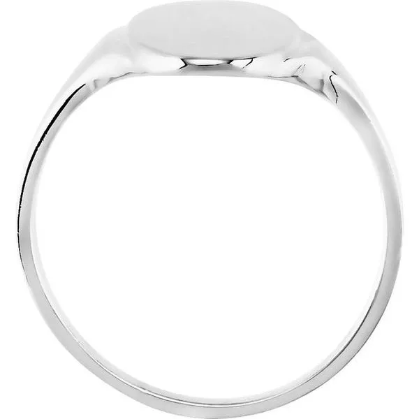 Oval Signet Ring Image 2 Long Jewelers Chesapeake, VA