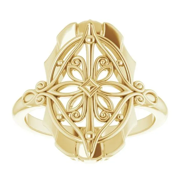 Vintage-Inspired Ring Image 3 Moseley Diamond Showcase Inc Lexington, SC