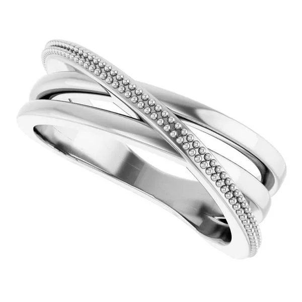 Criss-Cross Ring Image 5 Long Jewelers Chesapeake, VA
