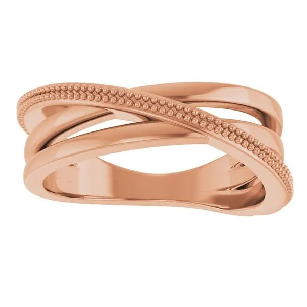 Criss-Cross Ring Image 3 Milan's Jewelry Inc Sarasota, FL