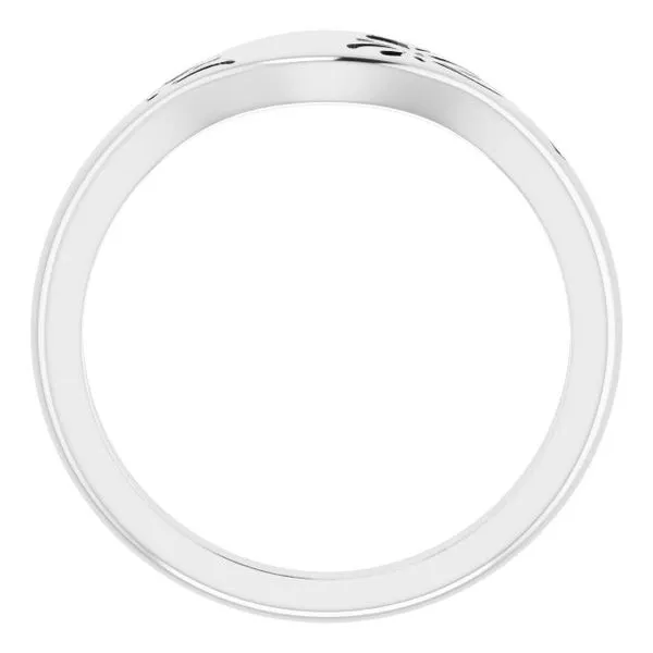 Pierced Floral-Inspired Ring Image 2 Comstock Jewelers Edmonds, WA