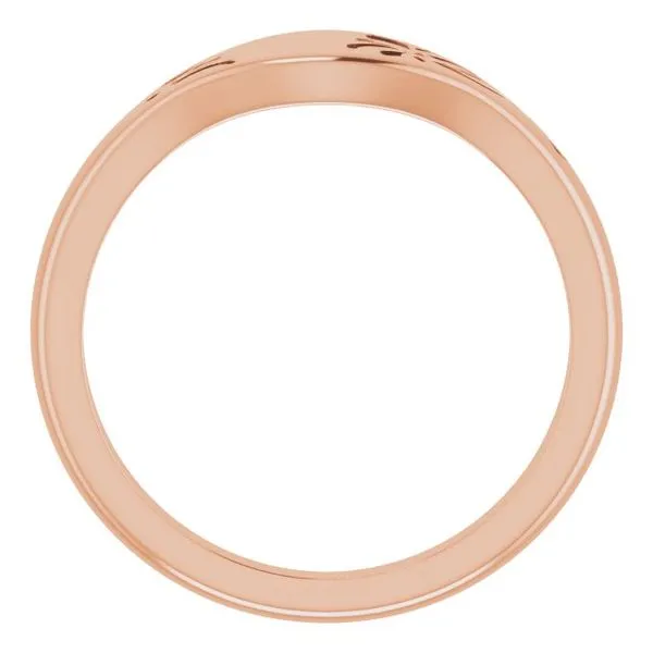 Pierced Floral-Inspired Ring Image 2 Long Jewelers Chesapeake, VA