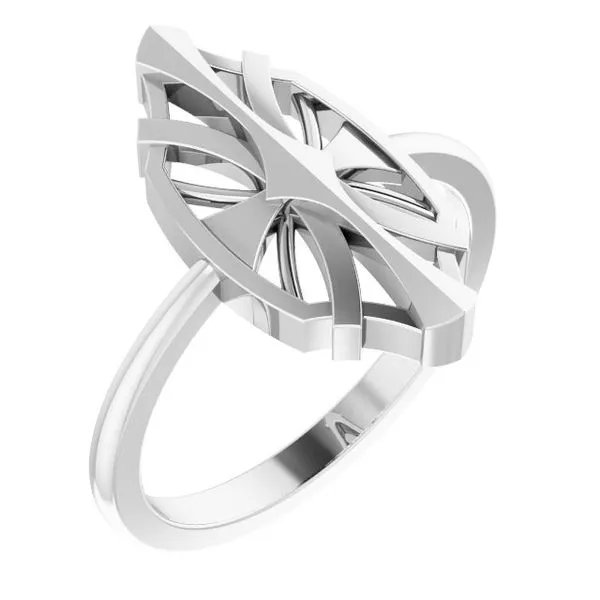 Geometric Ring Leslie E. Sandler Fine Jewelry and Gemstones rockville , MD