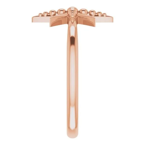 Beaded Star Ring Image 4 Comstock Jewelers Edmonds, WA