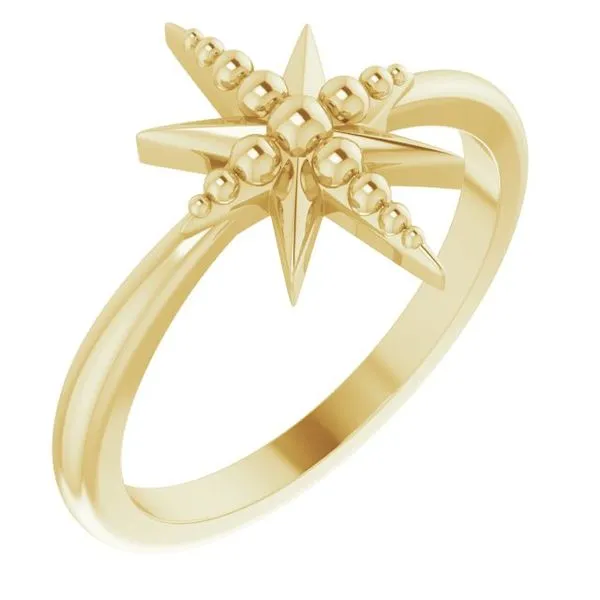 Beaded Star Ring Comstock Jewelers Edmonds, WA