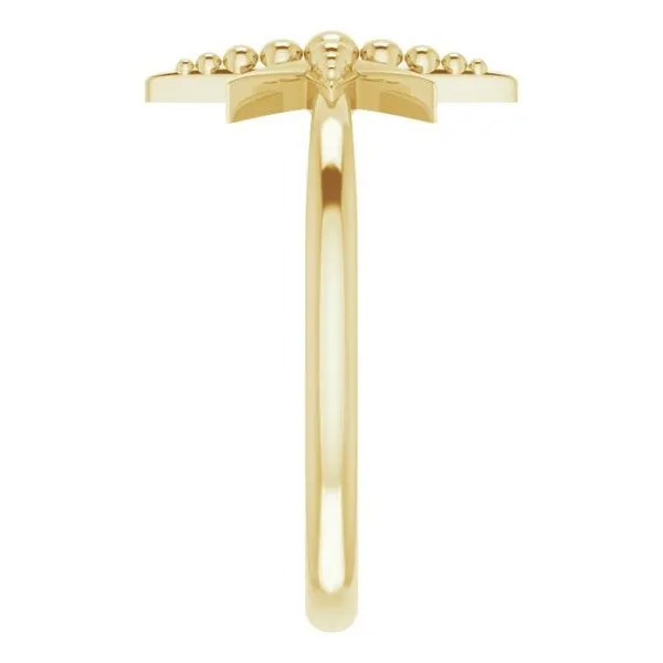 Beaded Star Ring Image 4 Comstock Jewelers Edmonds, WA