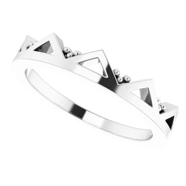 Geometric Stackable Ring Image 5 Milan's Jewelry Inc Sarasota, FL