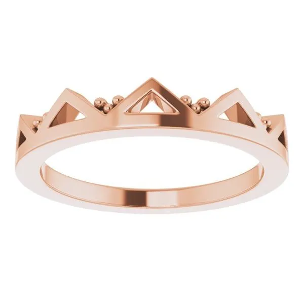 Geometric Stackable Ring Image 3 D'Errico Jewelry Scarsdale, NY