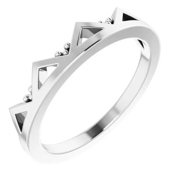 Geometric Stackable Ring John E. Koller Jewelry Designs owasso, OK