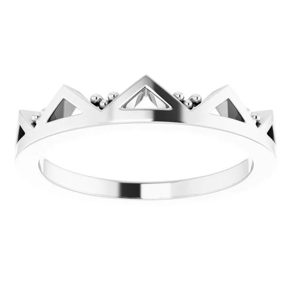 Geometric Stackable Ring Image 3 John E. Koller Jewelry Designs owasso, OK