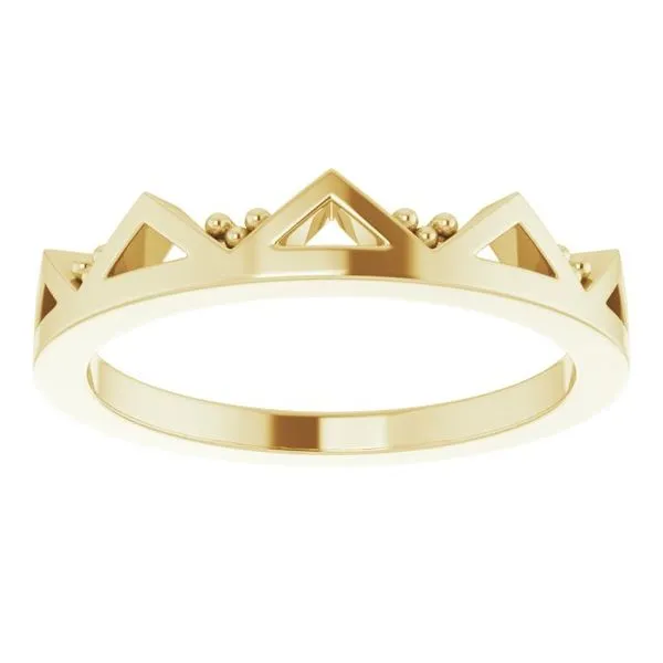 Geometric Stackable Ring Image 3 D'Errico Jewelry Scarsdale, NY