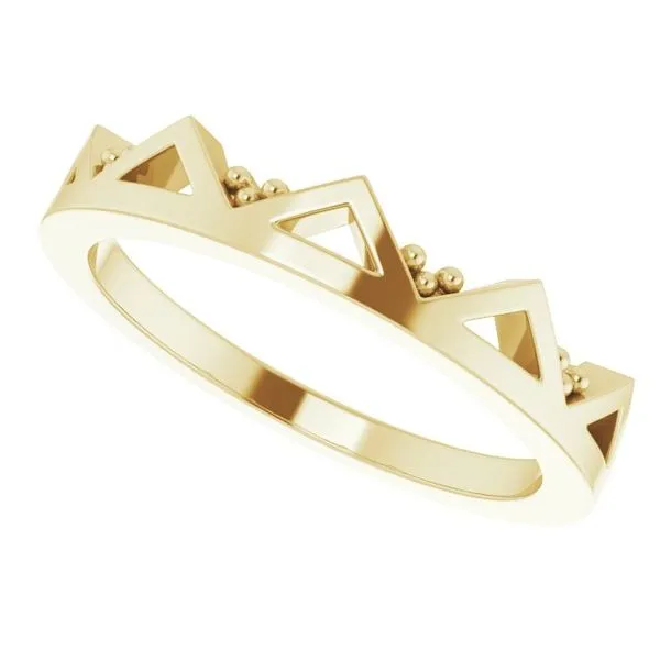 Geometric Stackable Ring Image 5 D'Errico Jewelry Scarsdale, NY