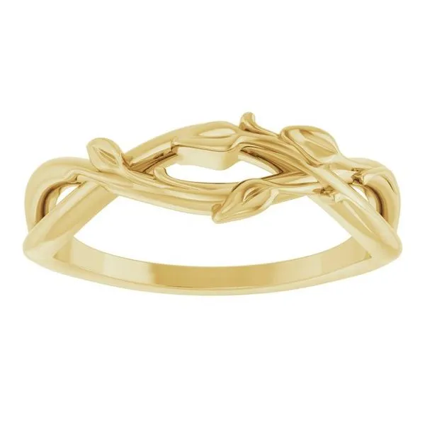 Intertwined Leaf Ring Image 3 Milan's Jewelry Inc Sarasota, FL