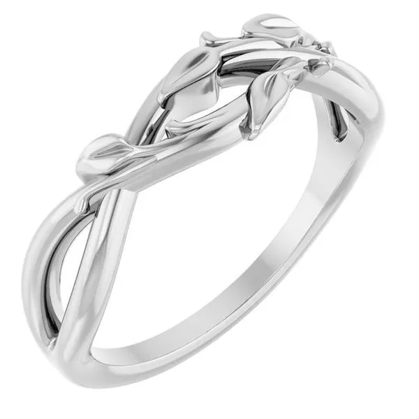 Intertwined Leaf Ring James Wolf Jewelers Mason, OH