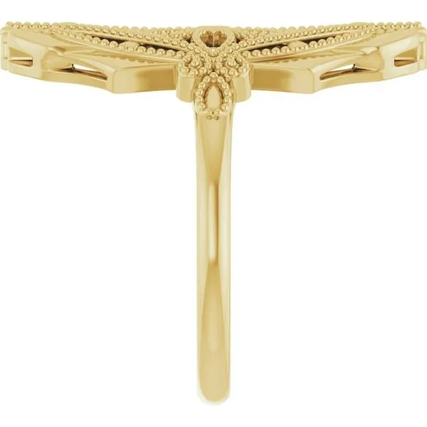 Vintage-Inspired Ring Image 4 Long Jewelers Chesapeake, VA