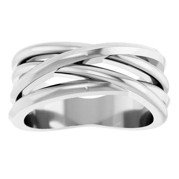 Criss-Cross Ring Image 3 M. J. Thomas Jewelers, Ltd. Stratford, CT