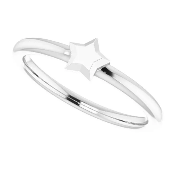 Stackable Star Ring Image 5 Jerald Jewelers Latrobe, PA