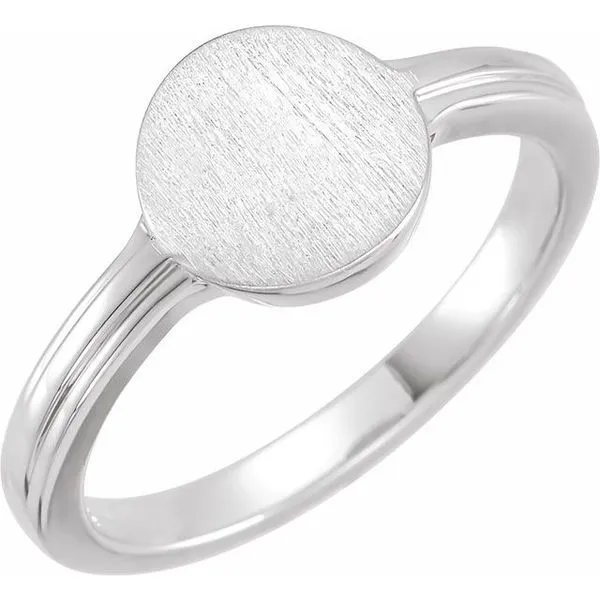 Oval Signet Ring Comstock Jewelers Edmonds, WA