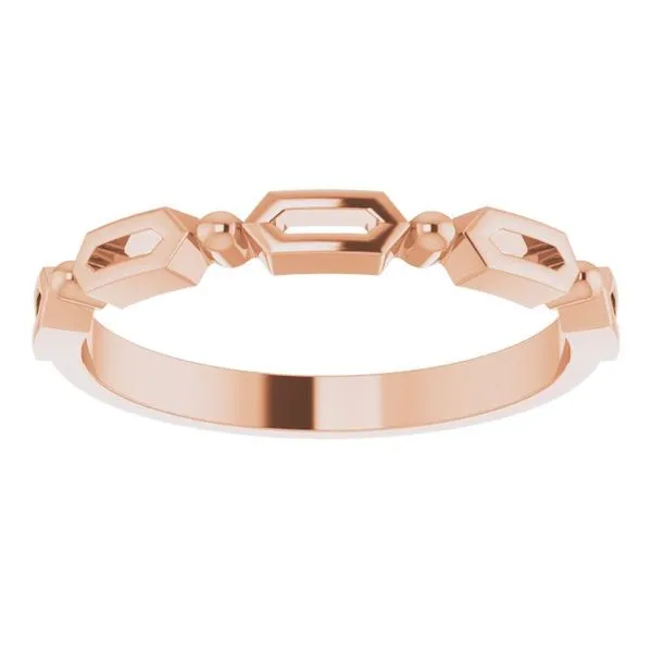 Stackable Geometric Ring Image 3 Milan's Jewelry Inc Sarasota, FL