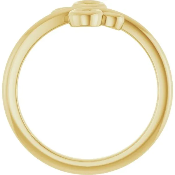 Freeform Bypass Ring Image 2 James Wolf Jewelers Mason, OH