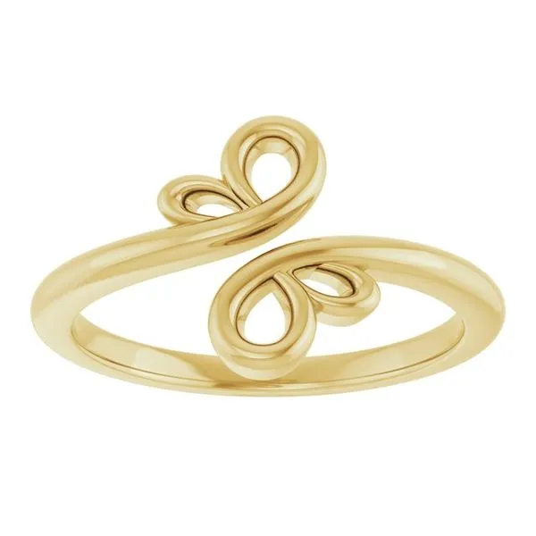 Freeform Bypass Ring Image 3 James Wolf Jewelers Mason, OH