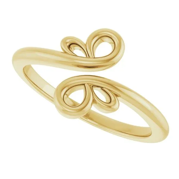 Freeform Bypass Ring Image 5 James Wolf Jewelers Mason, OH