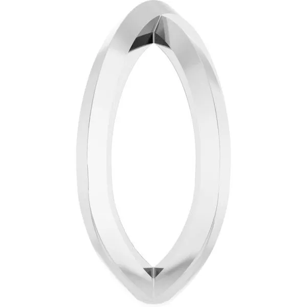 Knife-Edge Criss-Cross Ring Image 4 John E. Koller Jewelry Designs owasso, OK