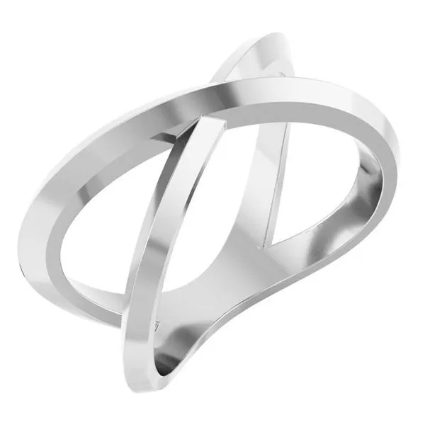 Knife-Edge Criss-Cross Ring Comstock Jewelers Edmonds, WA