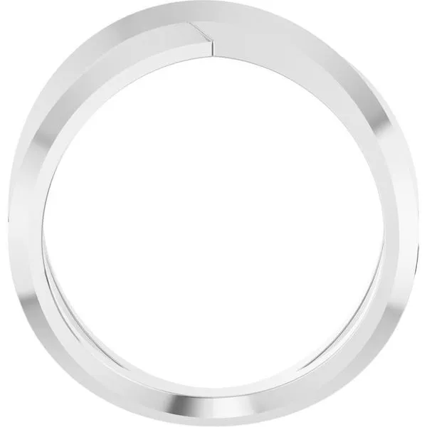 Knife-Edge Criss-Cross Ring Image 2 John E. Koller Jewelry Designs owasso, OK