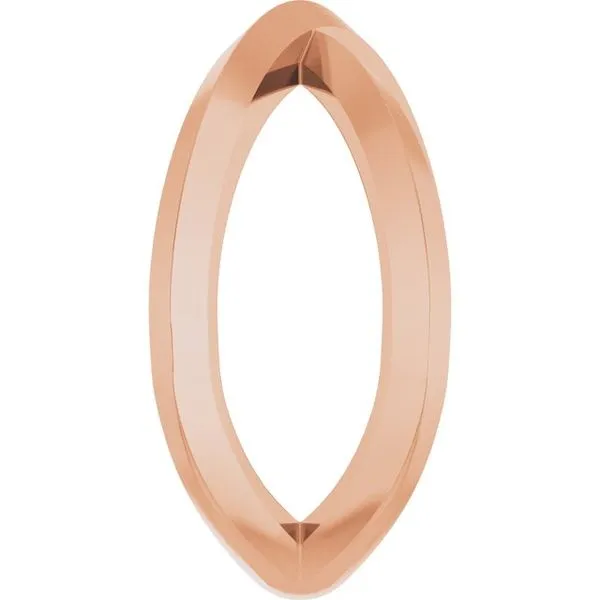 Knife-Edge Criss-Cross Ring Image 4 Milan's Jewelry Inc Sarasota, FL