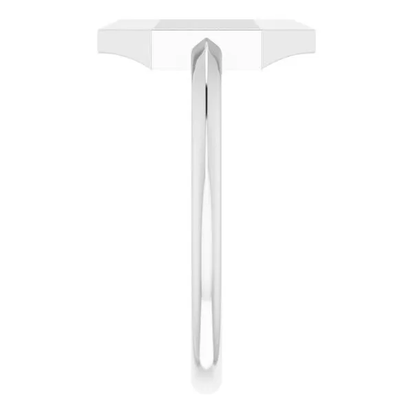 Negative Space Hexagon Ring Image 4 James Wolf Jewelers Mason, OH