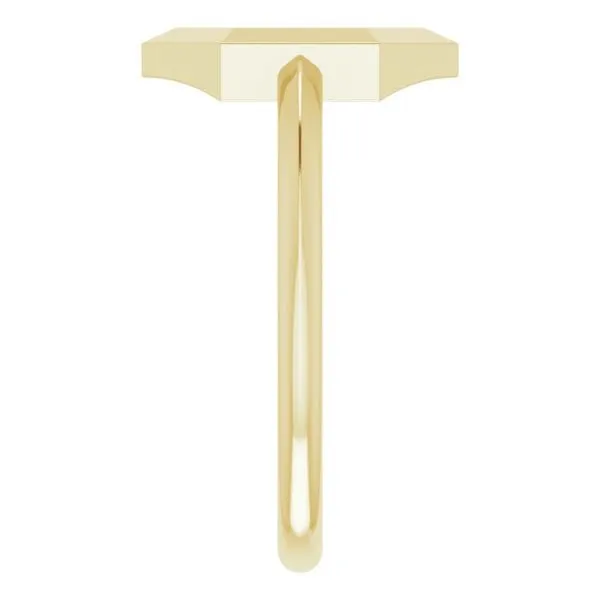 Negative Space Hexagon Ring Image 4 J. Meredith Jewelers Delafield, WI