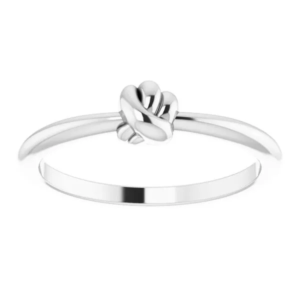 Stackable Knot Ring Image 3 Long Jewelers Chesapeake, VA