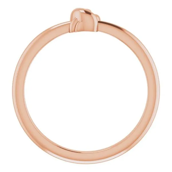 Stackable Knot Ring Image 2 Milan's Jewelry Inc Sarasota, FL