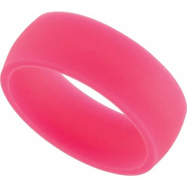 Silicone Comfort-Fit Half Round Band Image 3 Grayson & Co. Jewelers Iron Mountain, MI