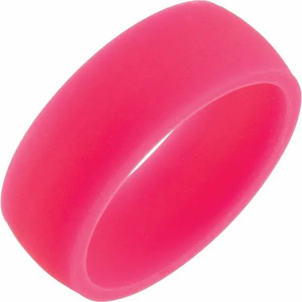 Silicone Comfort-Fit Half Round Band Grayson & Co. Jewelers Iron Mountain, MI