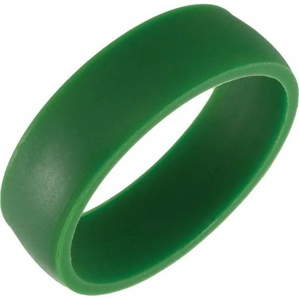 Silicone Comfort-Fit Half Round Band Studio D Jewelers Woodstock, IL