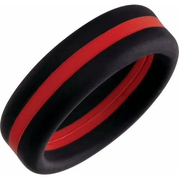 Silicone Comfort-Fit Half Round Band Grayson & Co. Jewelers Iron Mountain, MI