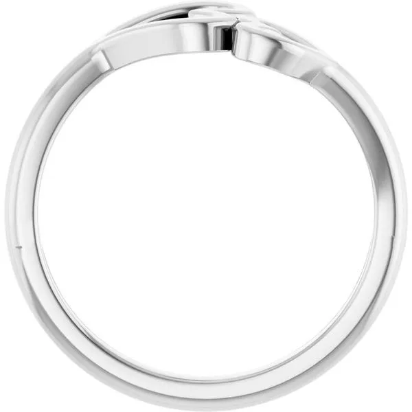 Double Heart Ring Image 2 D'Errico Jewelry Scarsdale, NY