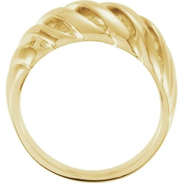 Freeform Dome Ring Image 2 M. J. Thomas Jewelers, Ltd. Stratford, CT