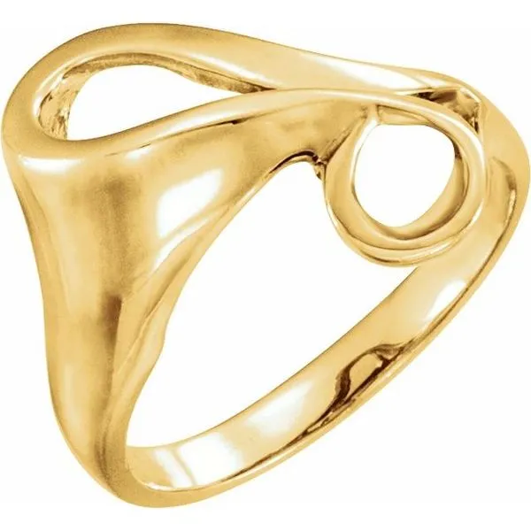 Freeform Ring John E. Koller Jewelry Designs owasso, OK