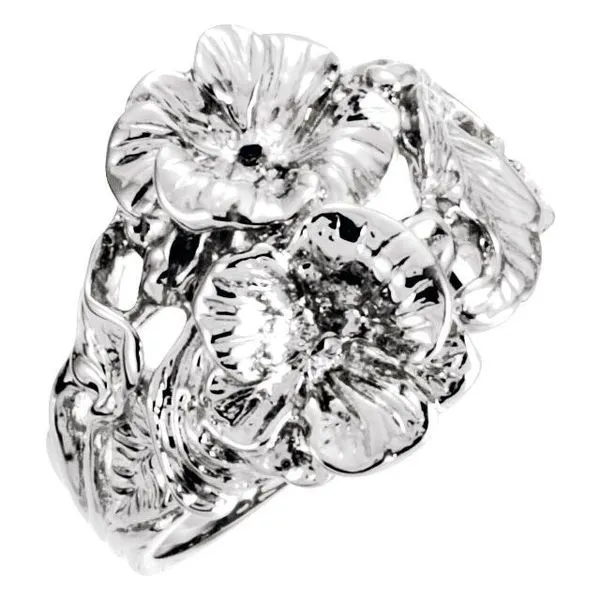 Floral Ring Comstock Jewelers Edmonds, WA