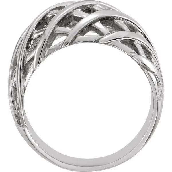 Latticework Ring Image 2 Milan's Jewelry Inc Sarasota, FL