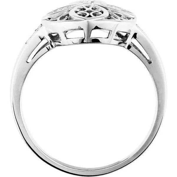 Vintage-Inspired Filigree Ring Image 2 Michael's Jewelry North Wilkesboro, NC