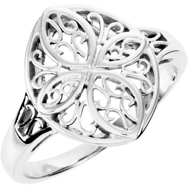 Vintage-Inspired Filigree Ring Michael's Jewelry North Wilkesboro, NC