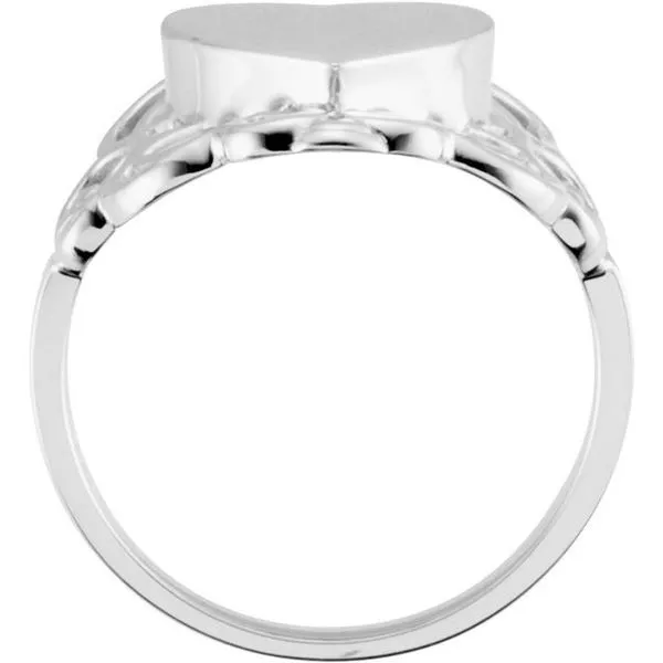 Heart Signet Ring Image 2 Boyd Jewelers Wesley Chapel, FL