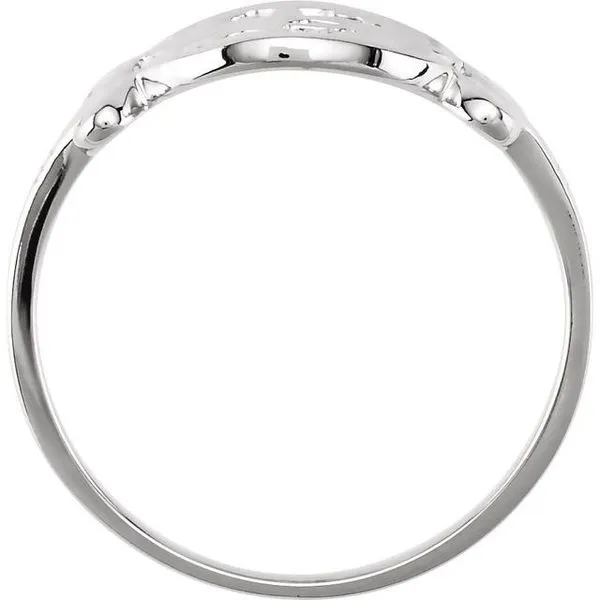 Initial Ring Image 2 Linwood Custom Jewelers Linwood, NJ